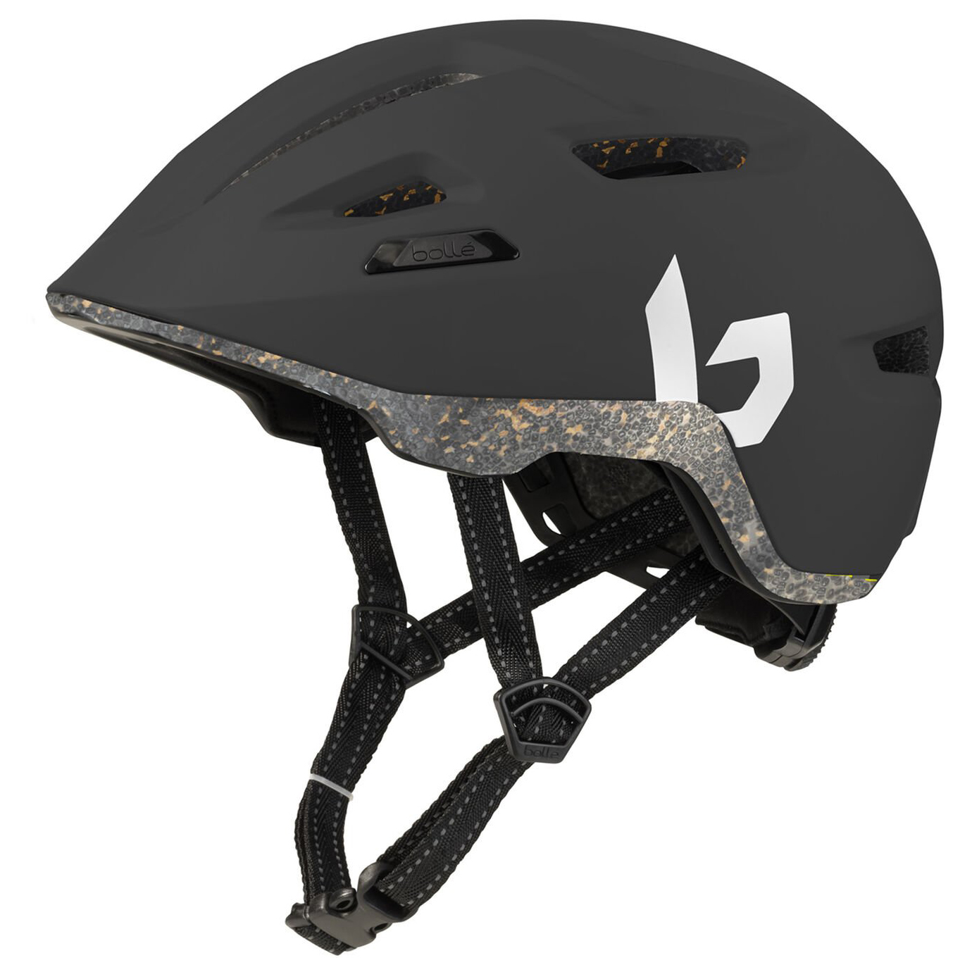 Велосипедный шлем Bollé Eco Stance, цвет Black Matte
