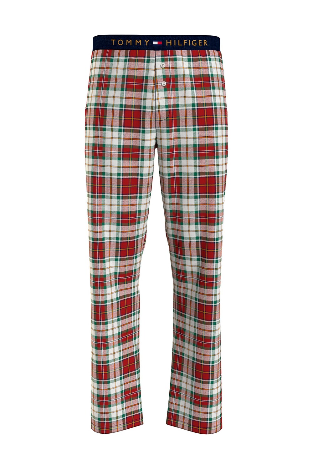 

Красные оригинальные пижамные брюки-фанель Tommy Hilfiger, красный