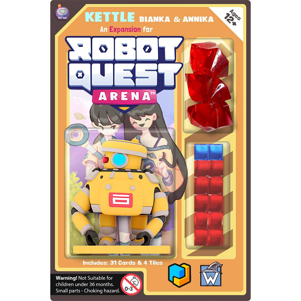 

Настольная игра Wise Wizard Games Robot Quest Arena: Kettle Robot Pack Expansion