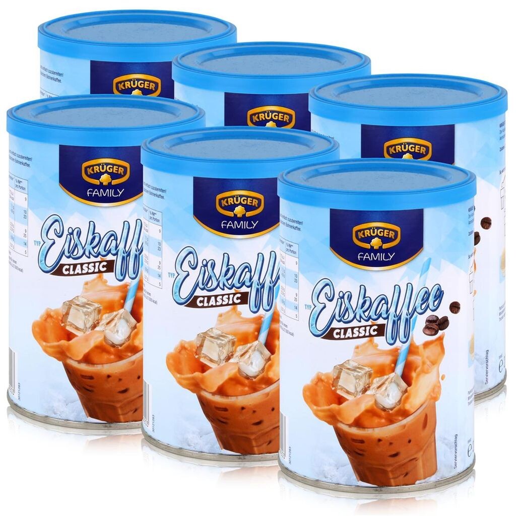 

Krüger Family Iced Coffee Classic 275г - быстро и легко (6 шт. в упаковке)