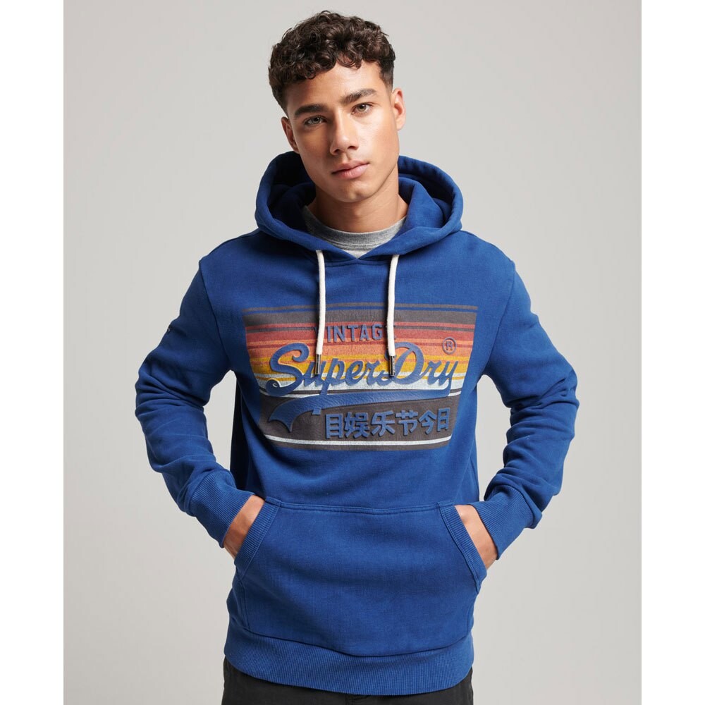 

Худи Superdry Vintage Vl Cali, синий