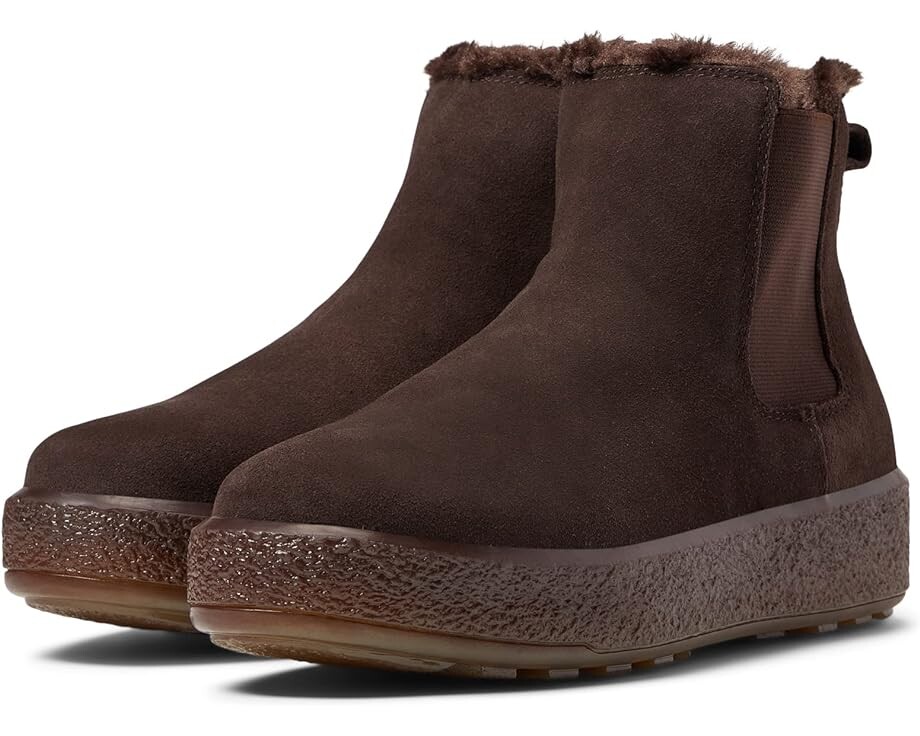 Ботинки Madewell Joey Warm Pull-On Chelsea Boot, цвет Dark Coffee