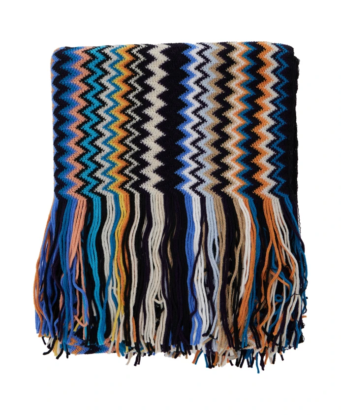 

Зигзагообразный шарф разноцветный Missoni, мультиколор