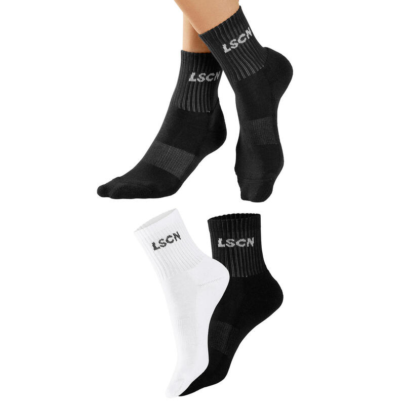 Теннисные носки для нейтрального цвета Lscn, цвет schwarz