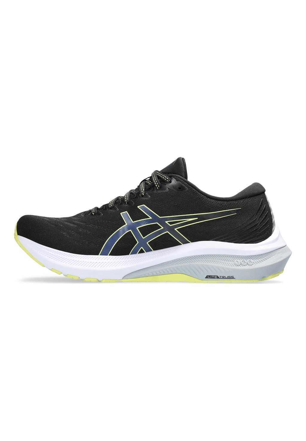 

Кроссовки ASICS, цвет black glow yellow