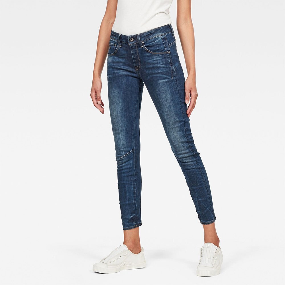 

Джинсы G-Star Arc 3D Mid Waist Skinny, синий