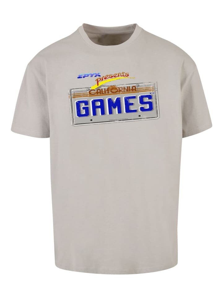 

Футболка F4NT4STIC California Games Plate, цвет lightasphalt