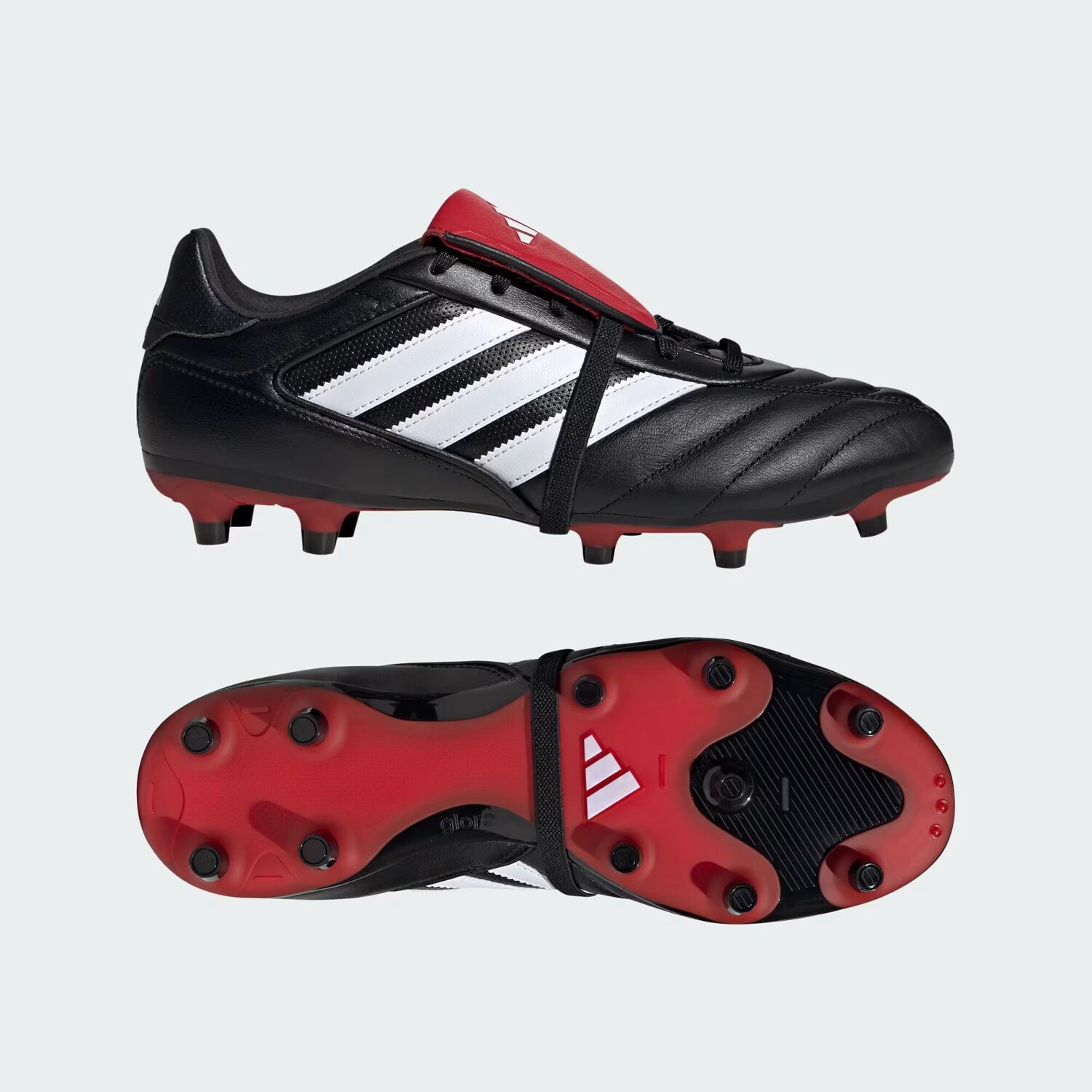 

Копа Глоро II Бутсы Adidas, цвет Core Black/Cloud White/Better Scarlet