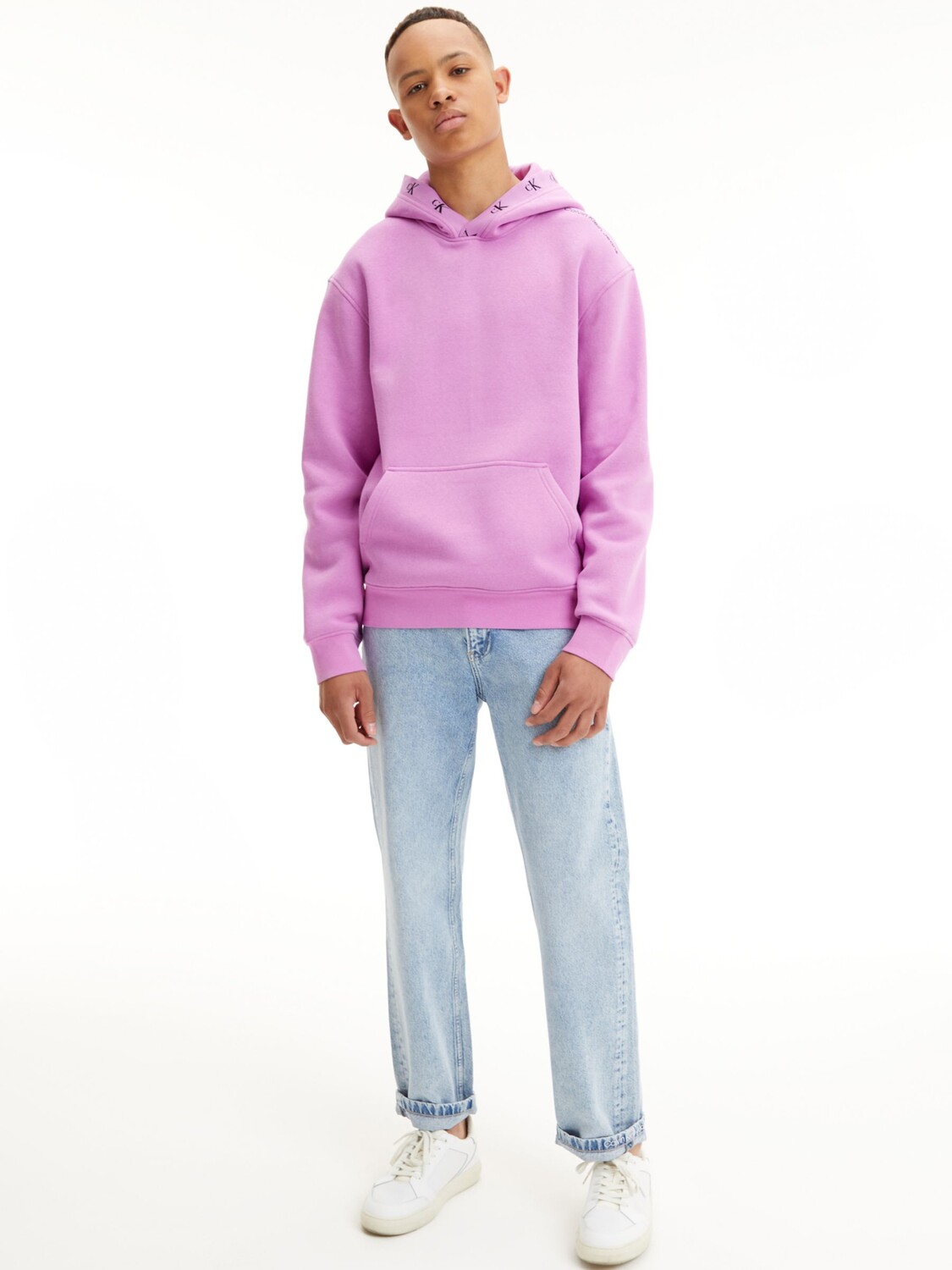 

Толстовка с жаккардовым логотипом Calvin Klein