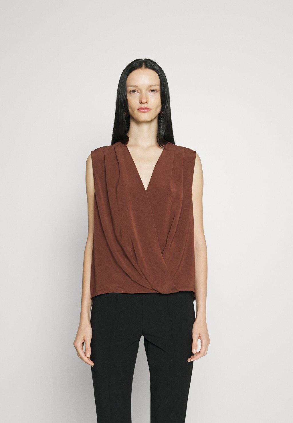 

Топ rag & bone, коричневый