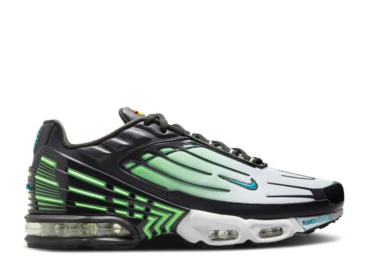 

Кроссовки Nike AIR MAX PLUS 3 'OFF NOIR LIME GLOW',