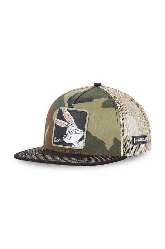 

Бейсбольная кепка Capslab Looney Tunes CapsLab, коричневый