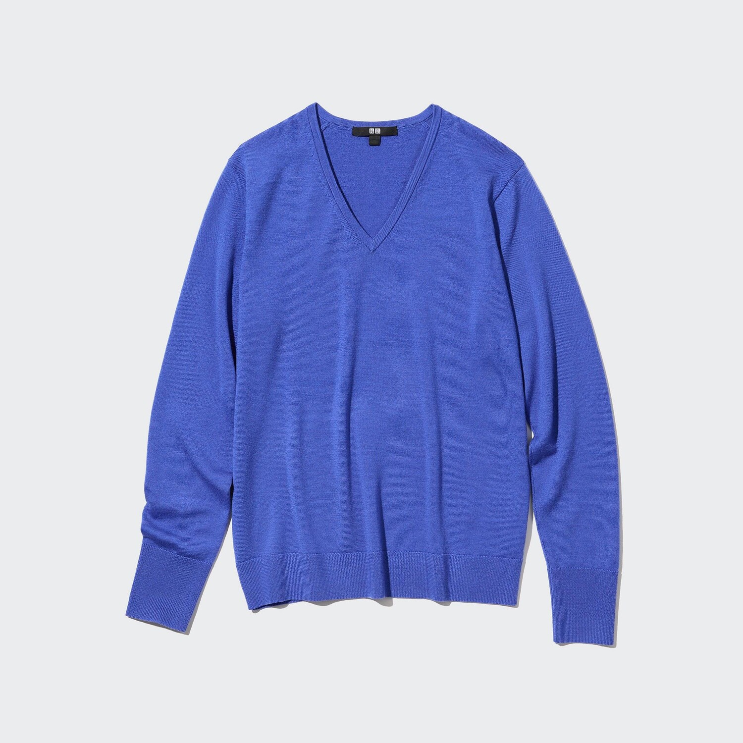 

Джемпер Uniqlo женский из шерсти мериноса, синий