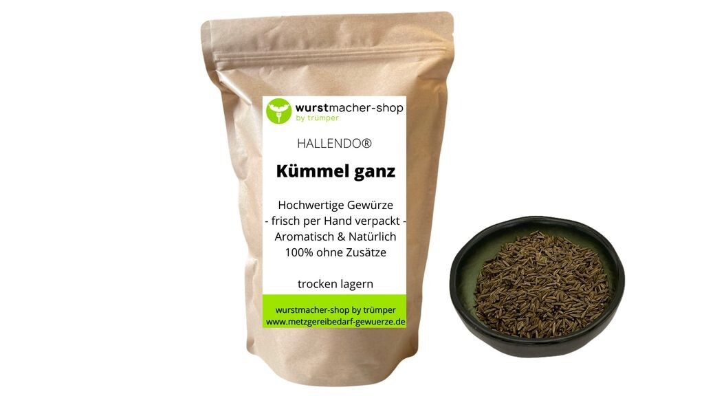 

Тмин цельный тмин высшего качества - 250г Wurstmacher-Shop