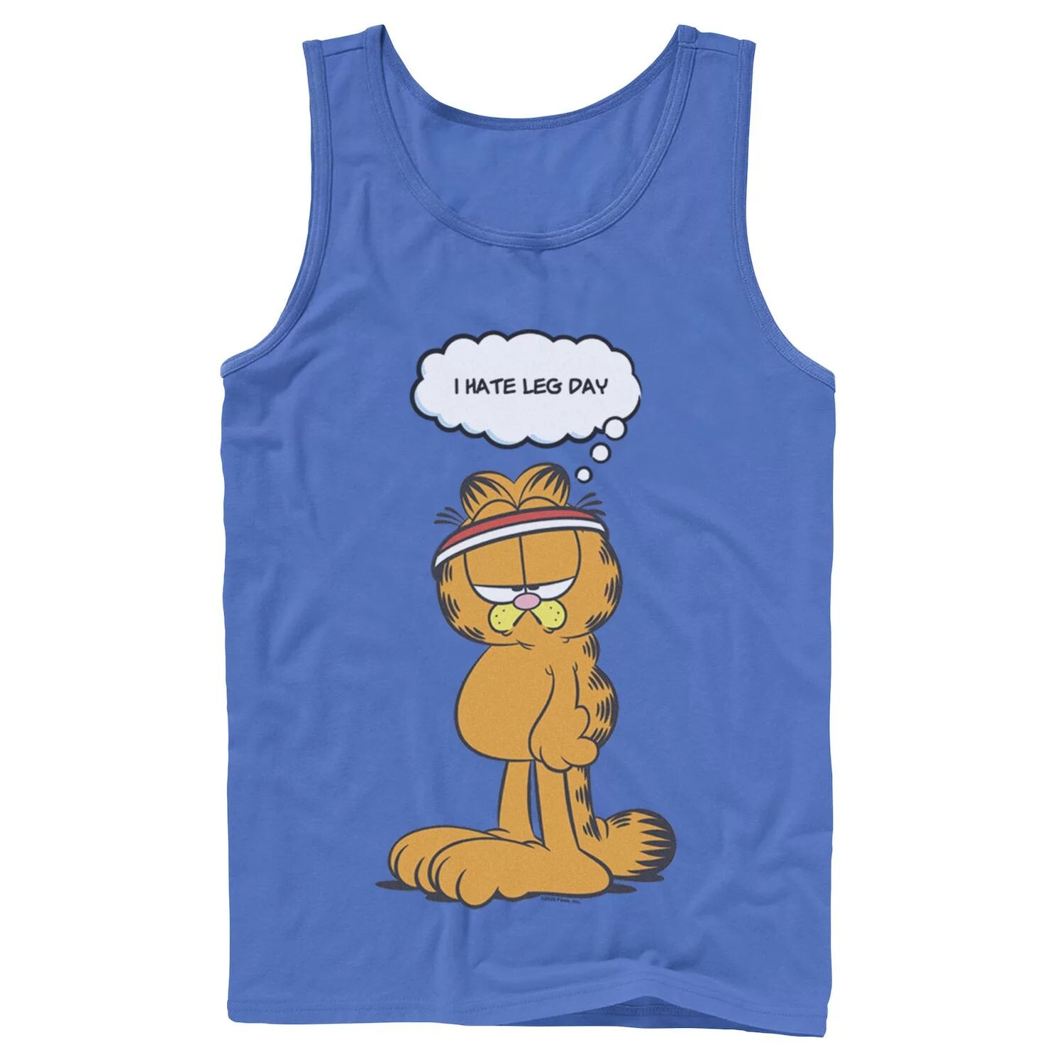 

Мужская майка Garfield Leg Day Comic Licensed Character