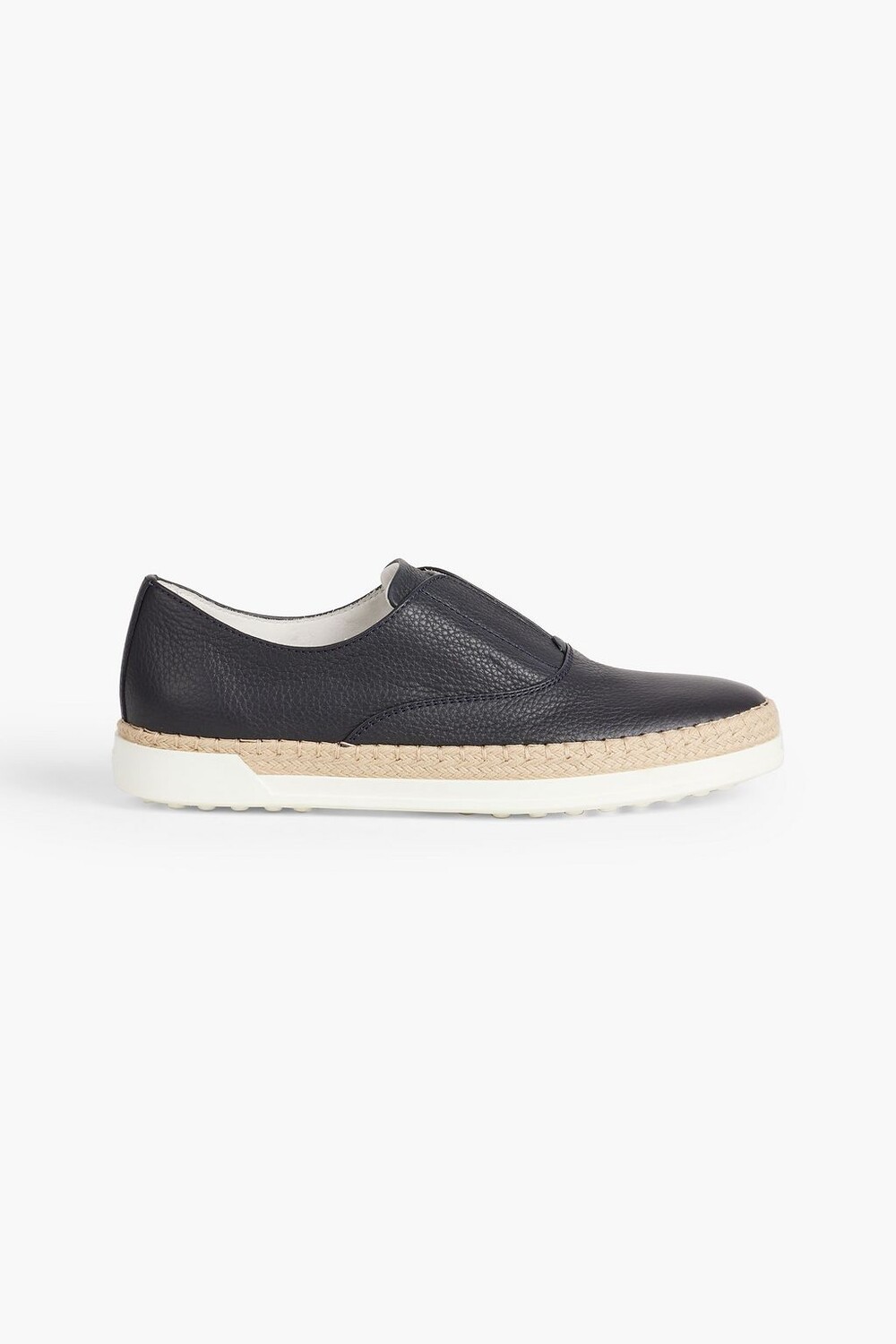 

Эспадрильи из шагреневой кожи TOD'S, нави