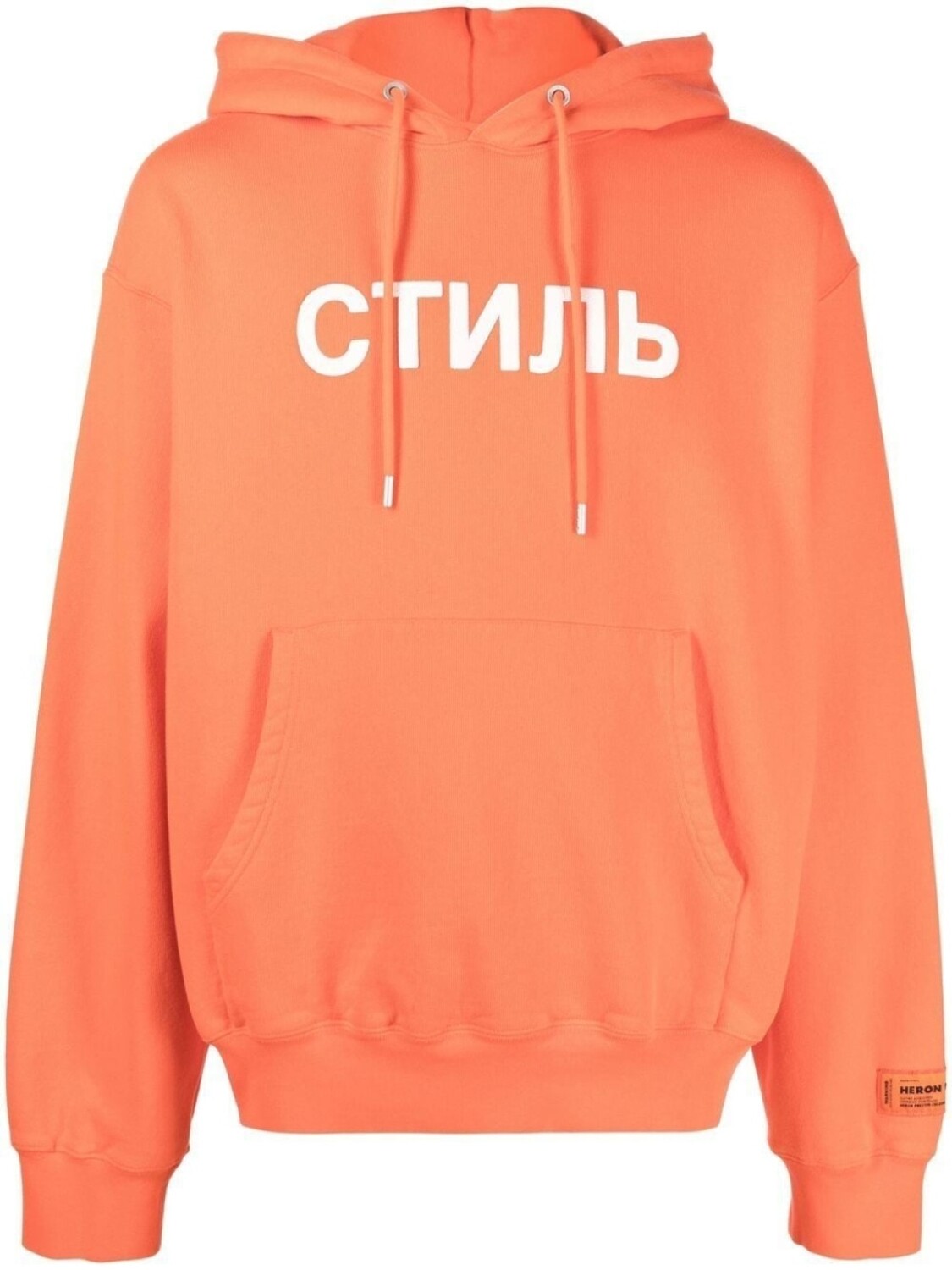 

Heron Preston худи с логотипом, оранжевый