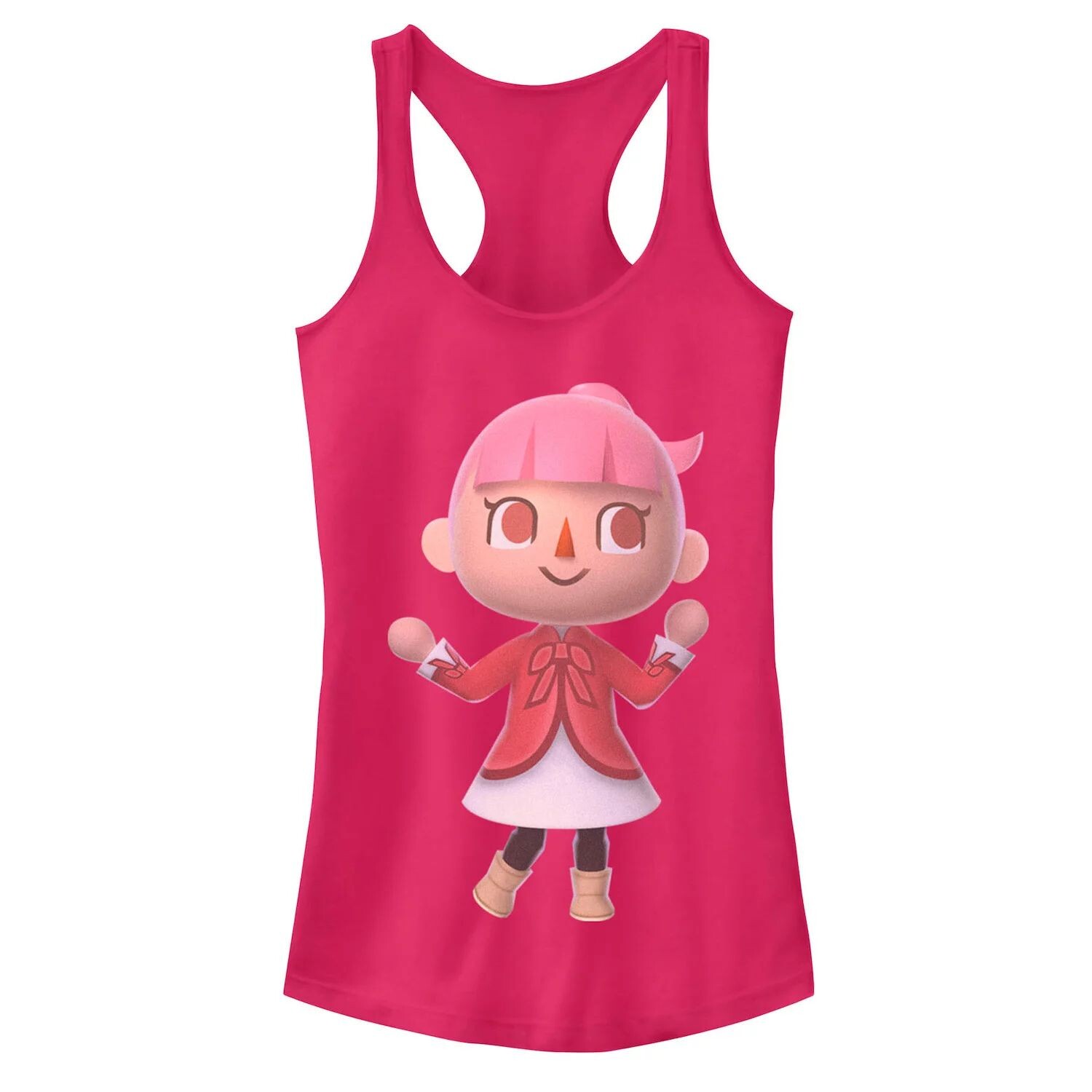 

Детская майка Nintendo Animal Crossing с розовыми волосами и плеером Licensed Character