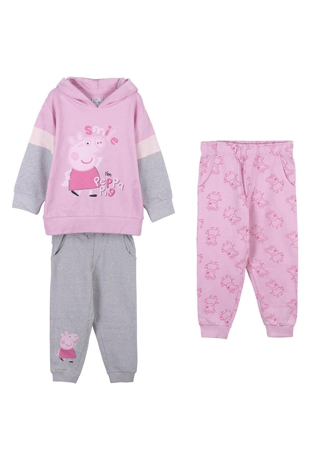 

Комплект одежды для сна SET Peppa Pig, цвет rosa