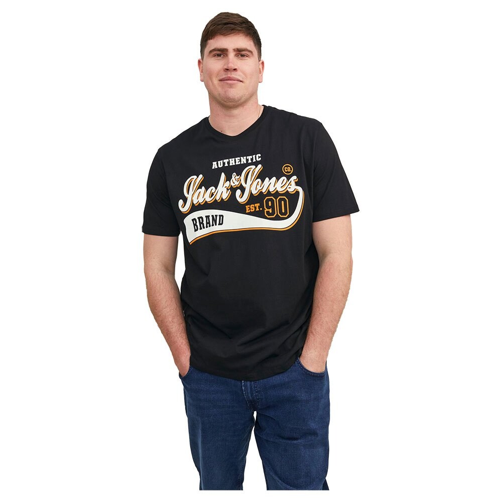 

Футболка с коротким рукавом Jack & Jones Logo, черный