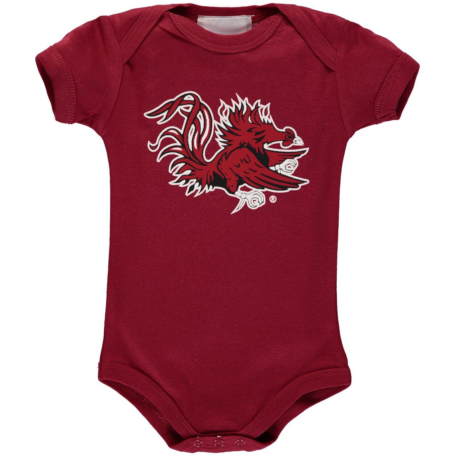 

Боди с большим логотипом Infant Garnet South Carolina Gamecocks Unbranded
