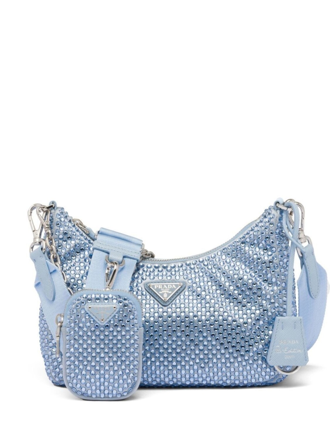 

Prada сумка на плечо Re-Edition 2005, синий