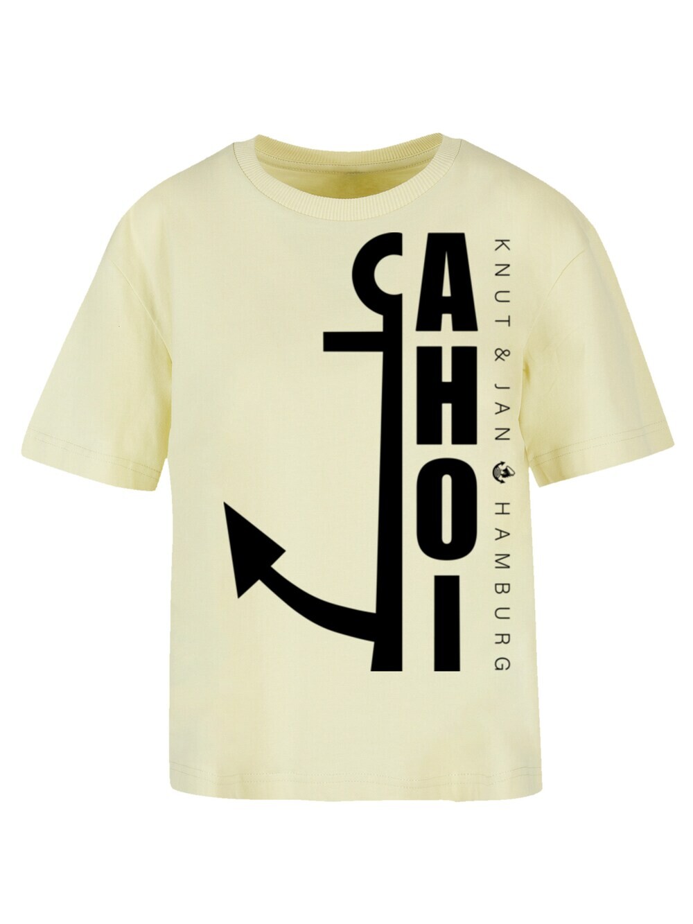 

Рубашка F4Nt4Stic Ahoi Anker Knut & Jan Hamburg, пастельно-желтый