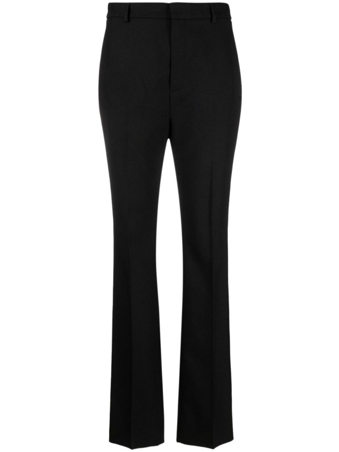 

Saint Laurent строгие брюки с завышенной талией, черный