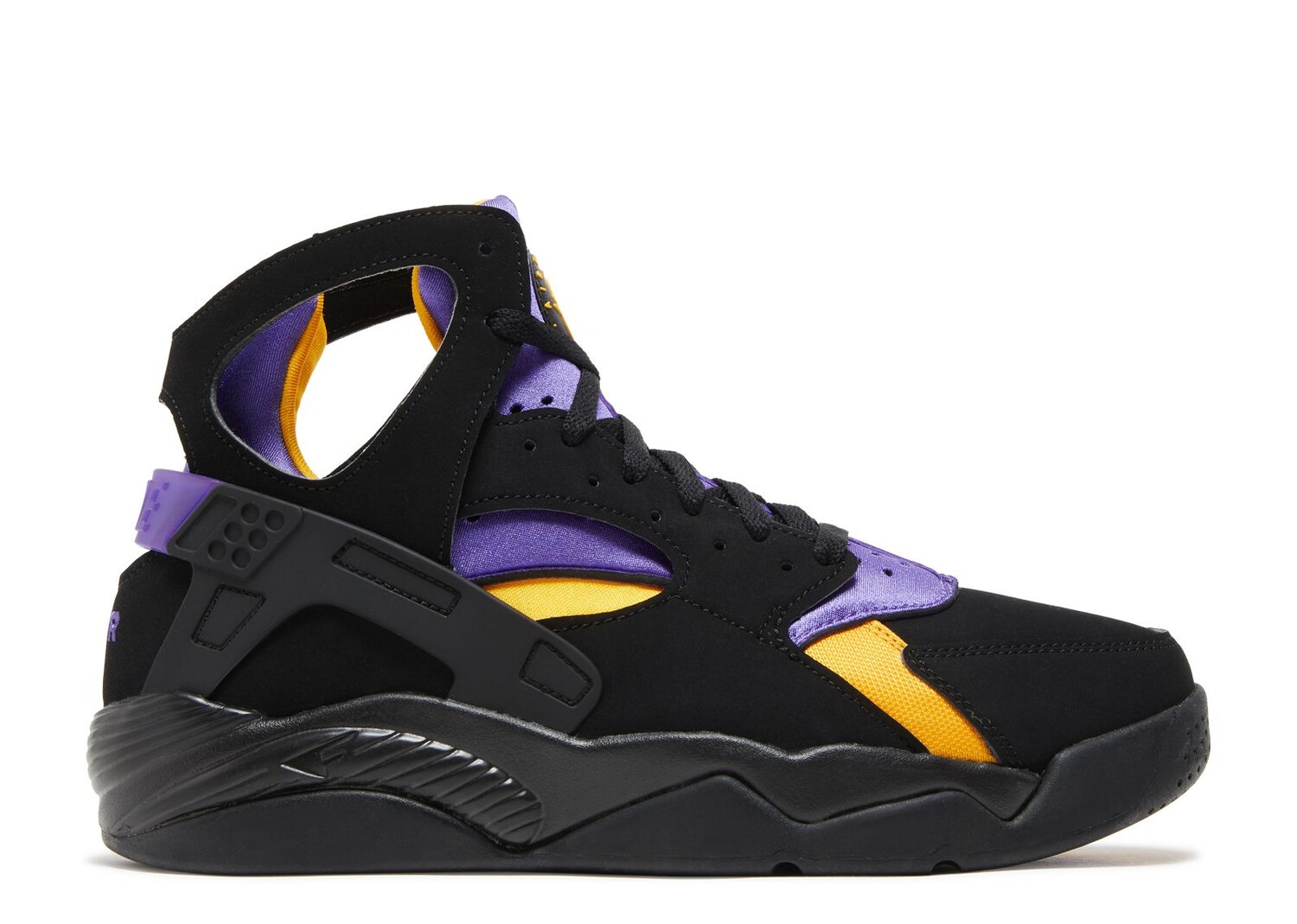 

Кроссовки Nike Air Flight Huarache 'Lakers Away', черный