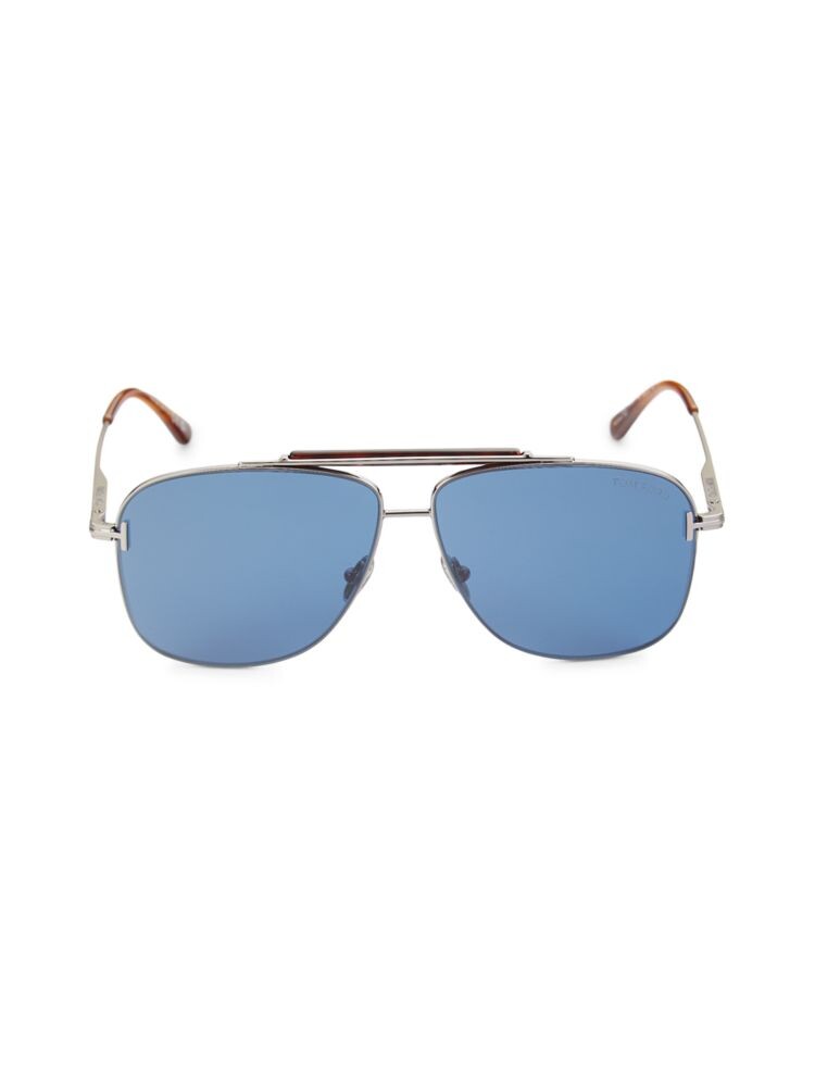 

Солнцезащитные очки-авиаторы 60MM Tom Ford, синий