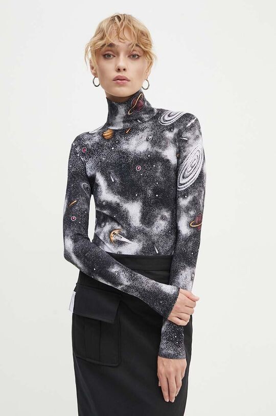 

Лонгслив Moschino Jeans, мультиколор