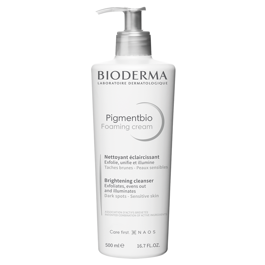 bioderma pigmentbio foaming cleansing cream 500ml Осветляющий очищающий гель для лица Bioderma Pigmentbio, 500 мл