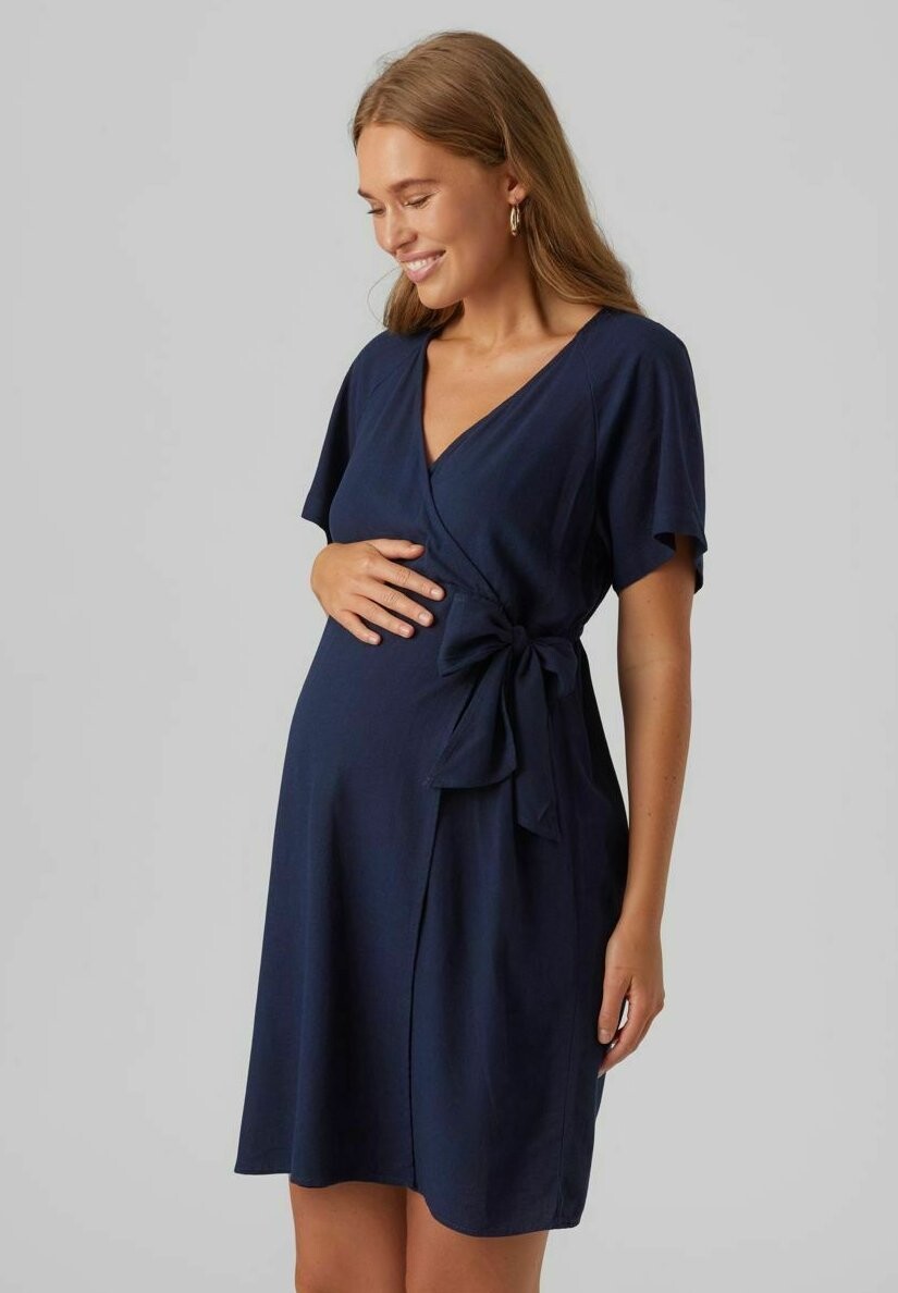 

Летнее платье Vero Moda, темно-синий