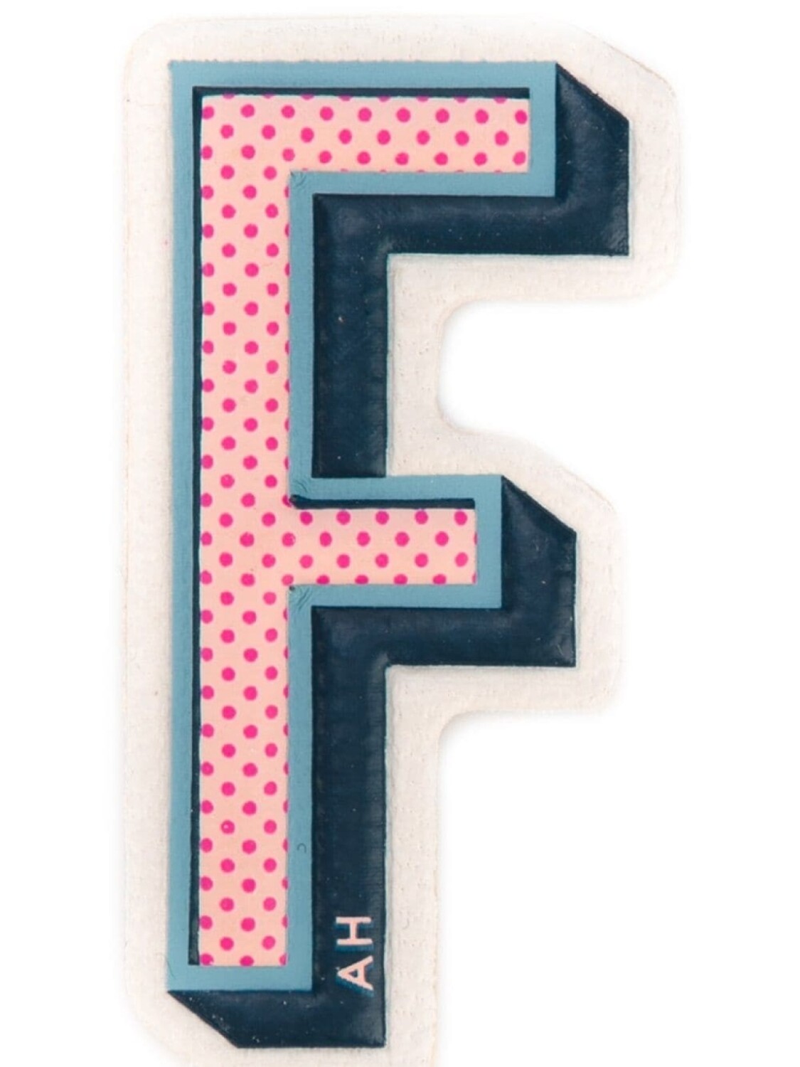 

Anya Hindmarch наклейка 'F', мультиколор