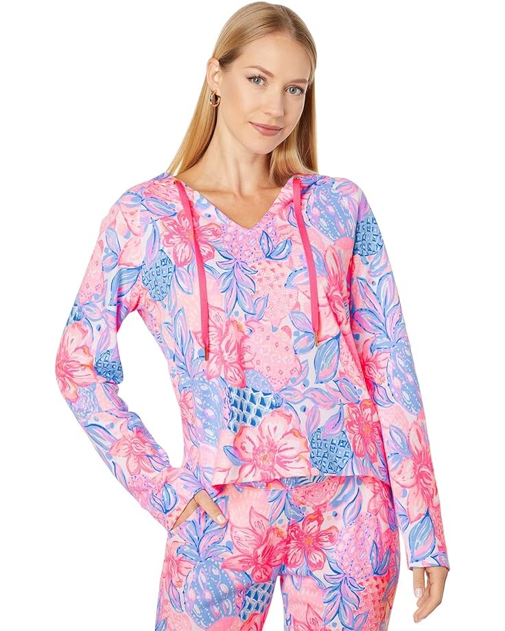 

Худи Lilly Pulitzer Kiawah, розовый