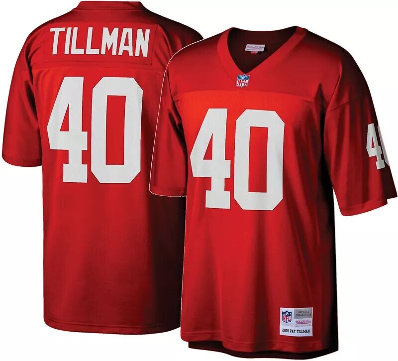 

Мужская мужская футболка Mitchell & Ness Arizona Cardinals Pat Tillman # 40, красная, 2000 года.
