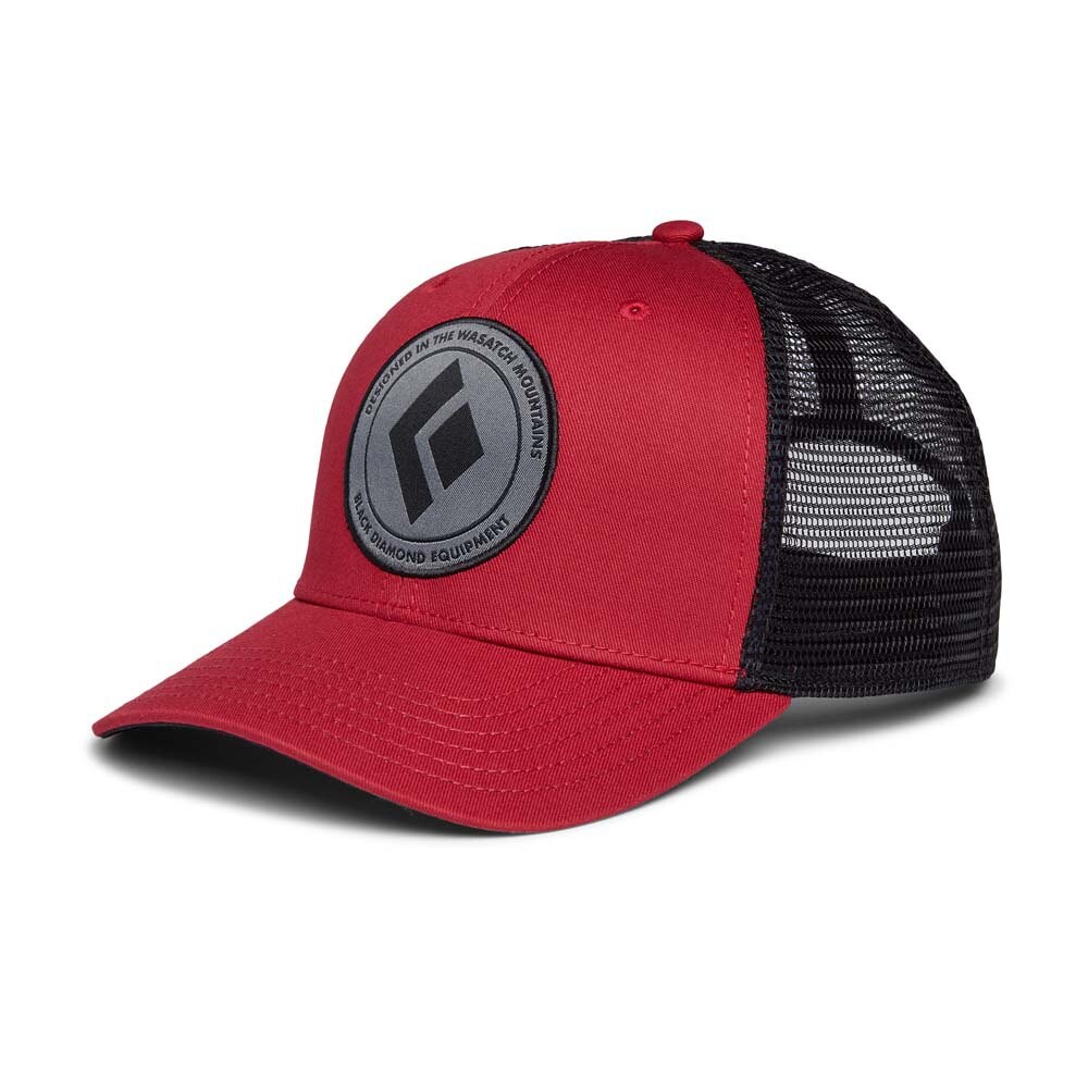 

Бейсболка Black Diamond Trucker, красный