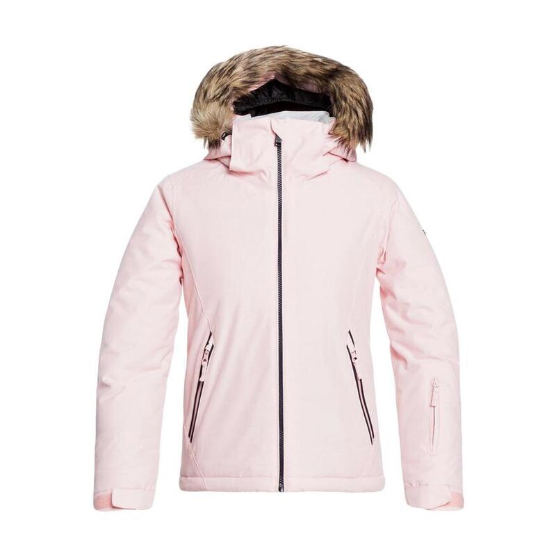 Лыжная куртка для девочки Jetty Ski 10K ROXY, цвет rosa