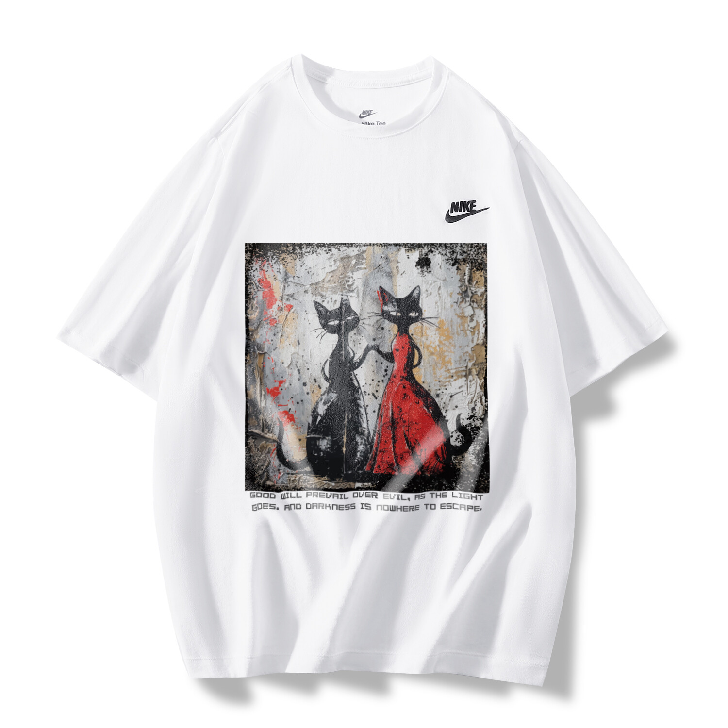 

Футболка унисекс белая Nike, белый