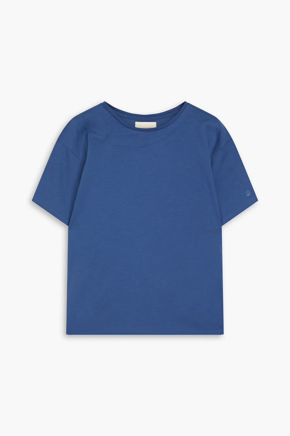 

Футболка Lipari из хлопкового джерси Loulou Studio, цвет Slate blue