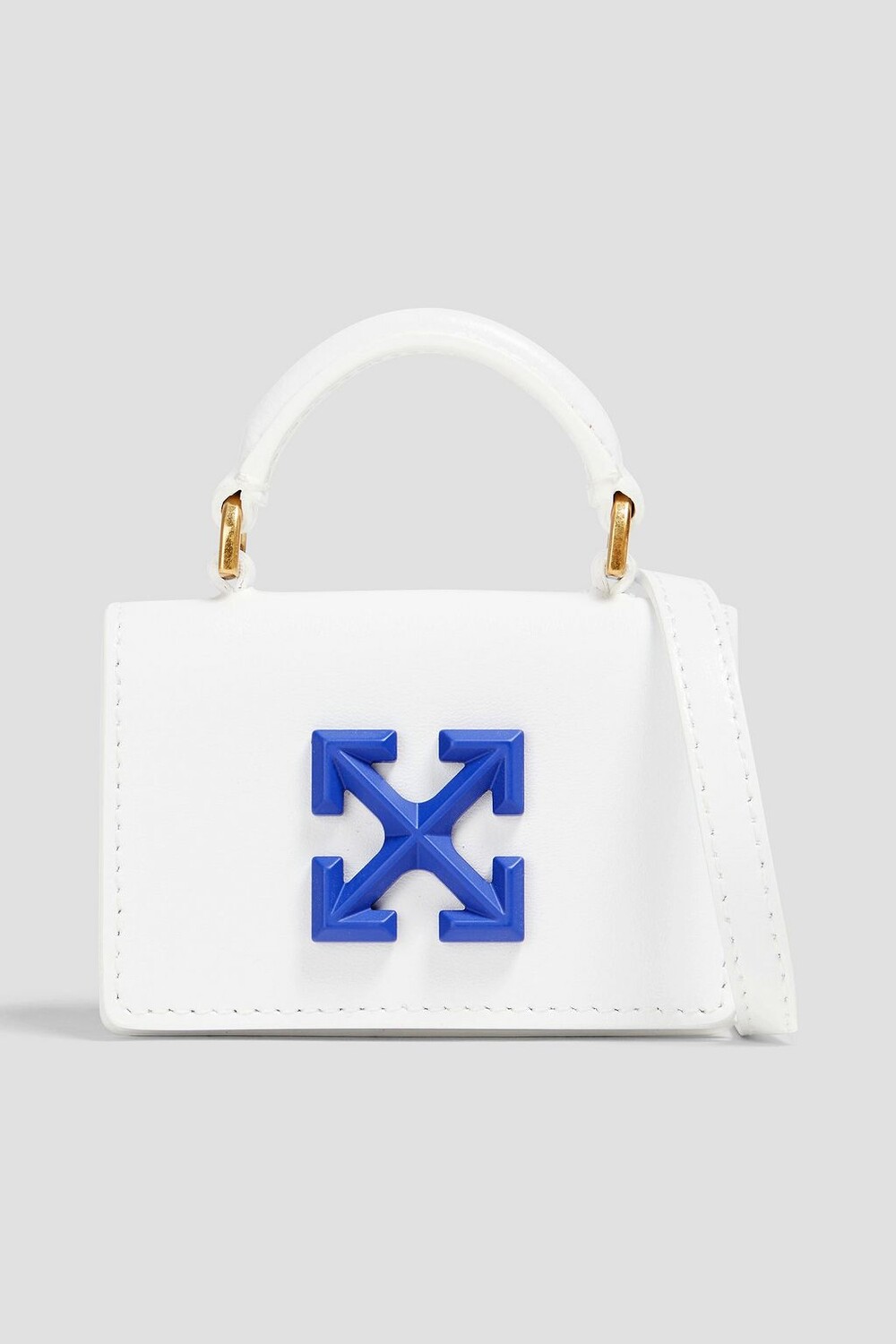 

Кожаная сумка через плечо Jitney Mini Off-White, белый