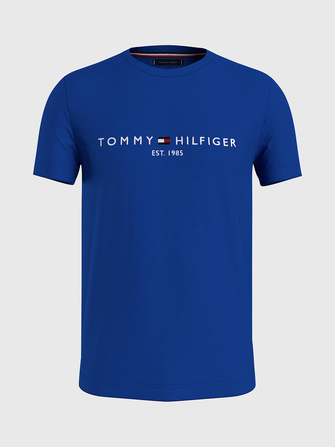 

Футболка с круглым вырезом и логотипом Tommy Hilfiger Big & Tall, ультра-синий
