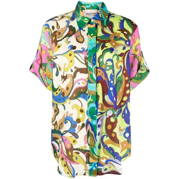 

Футболка yvette shirt Alemais, мультиколор