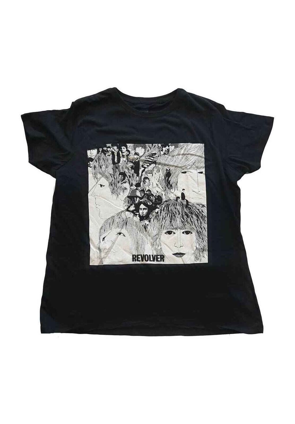 

Футболка с принтом THE BEATLES REVOLVER ALBUM Paradiso Clothing, черный