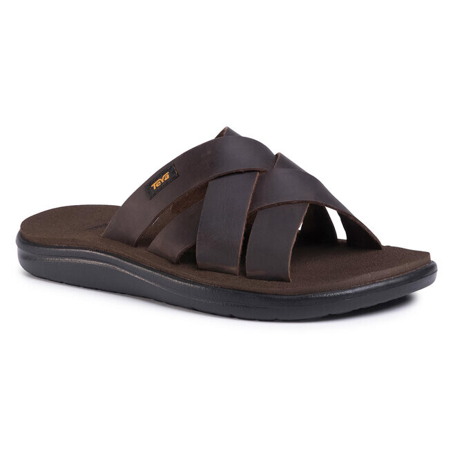 

Шлепанцы Teva VoyaSlide Leather, коричневый
