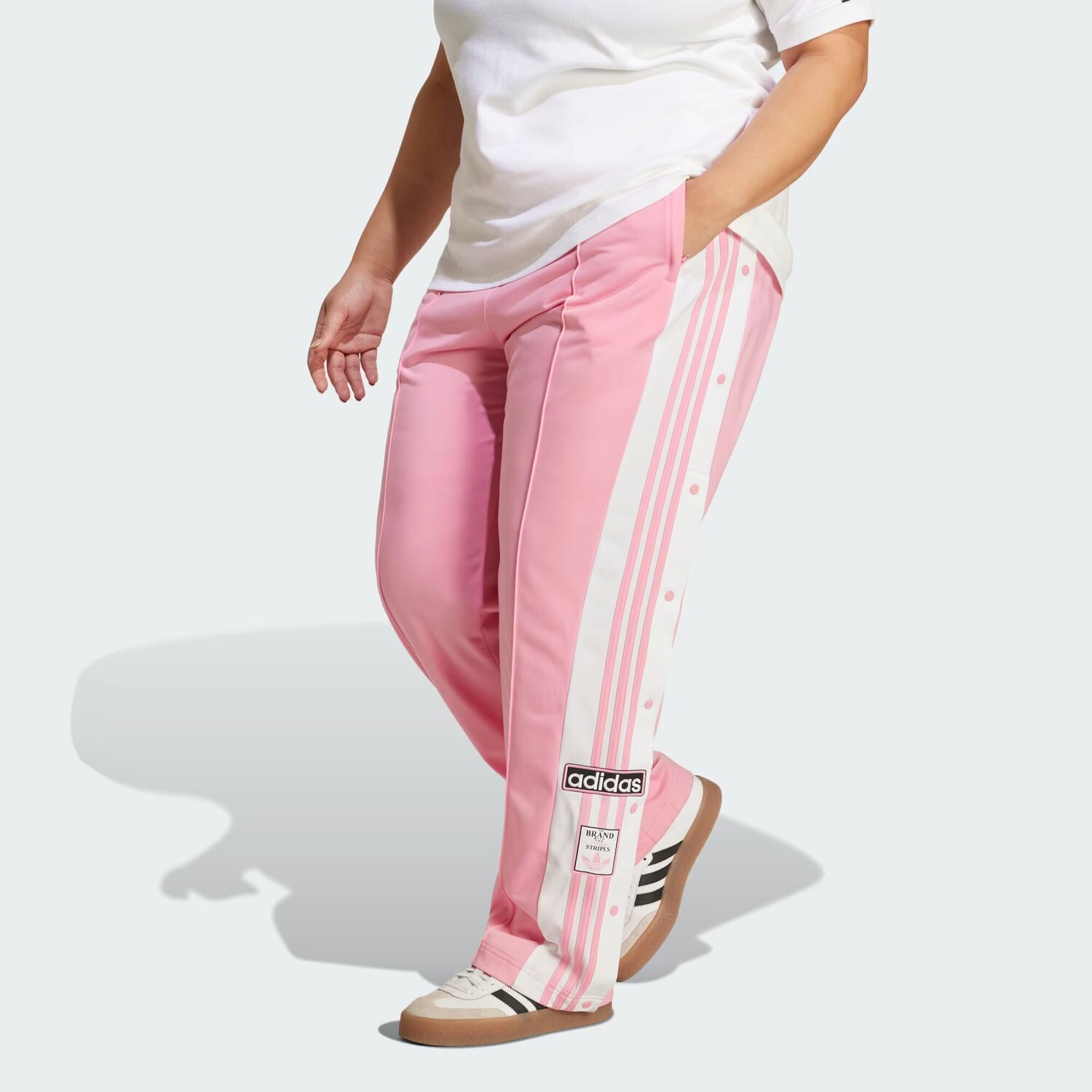 

Брюки Adibreak (большие размеры) Adidas, цвет Bliss Pink