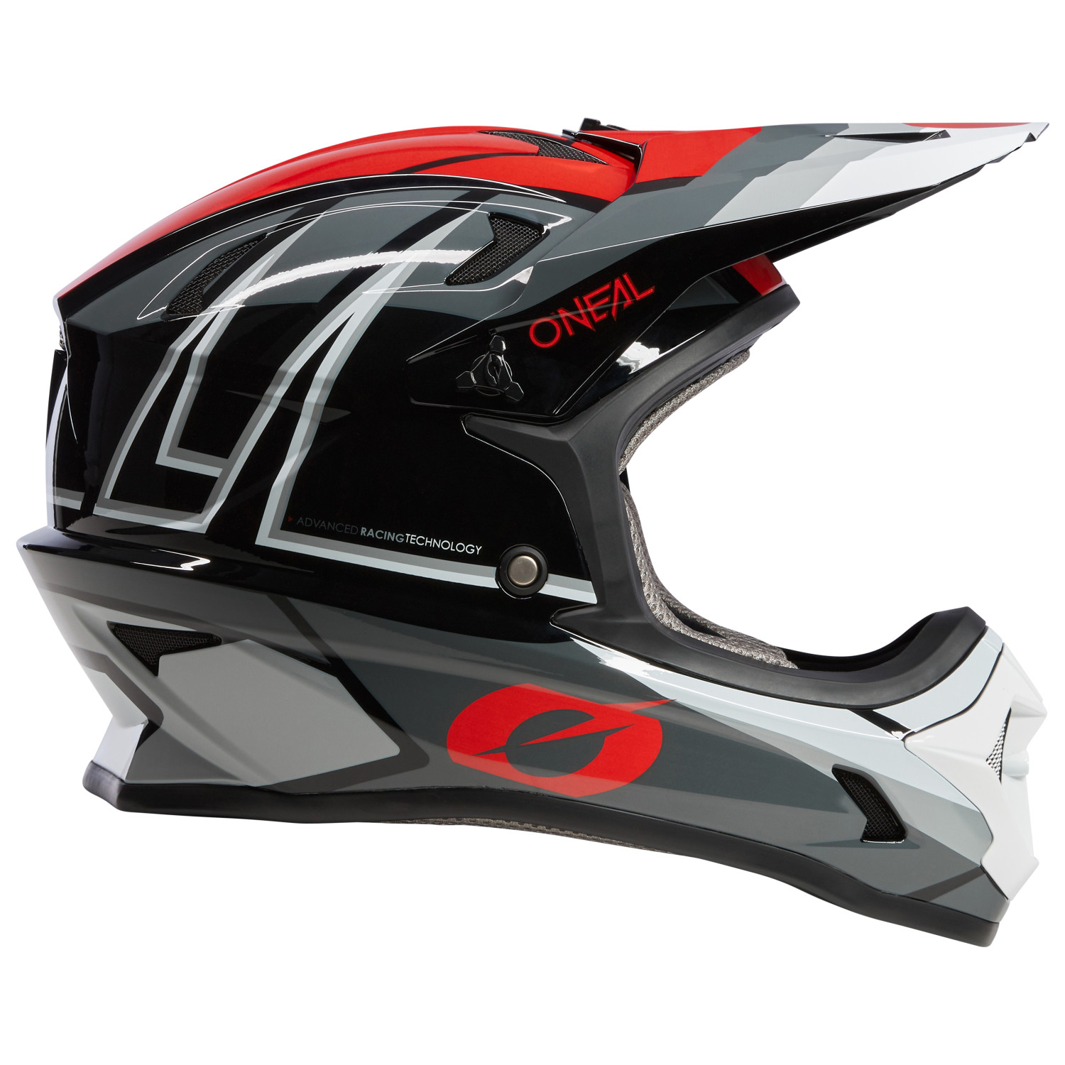 Велосипедный шлем O'Neal Sonus Helmet Split V 23, цвет Grey/Red