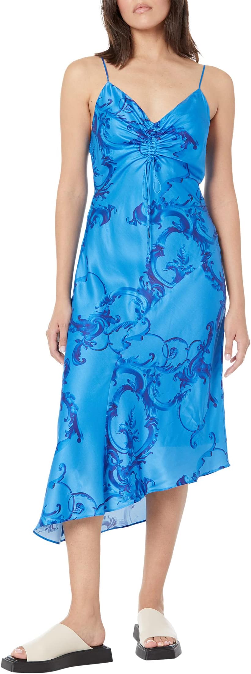 Платье Алексии Изабеллы AllSaints, цвет Cobalt Blue