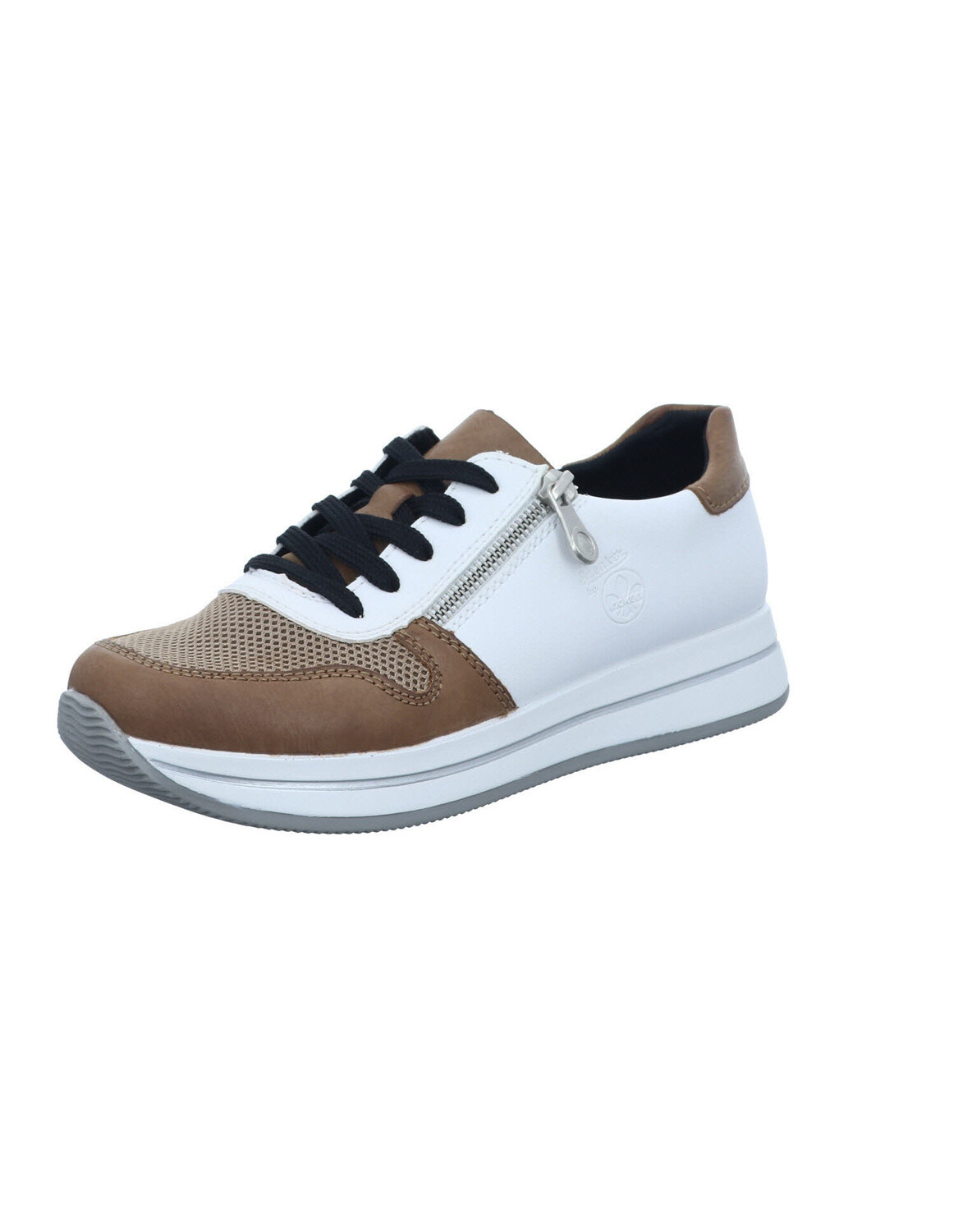 

Туфли rieker Schnürschuh, цвет braun/weiss