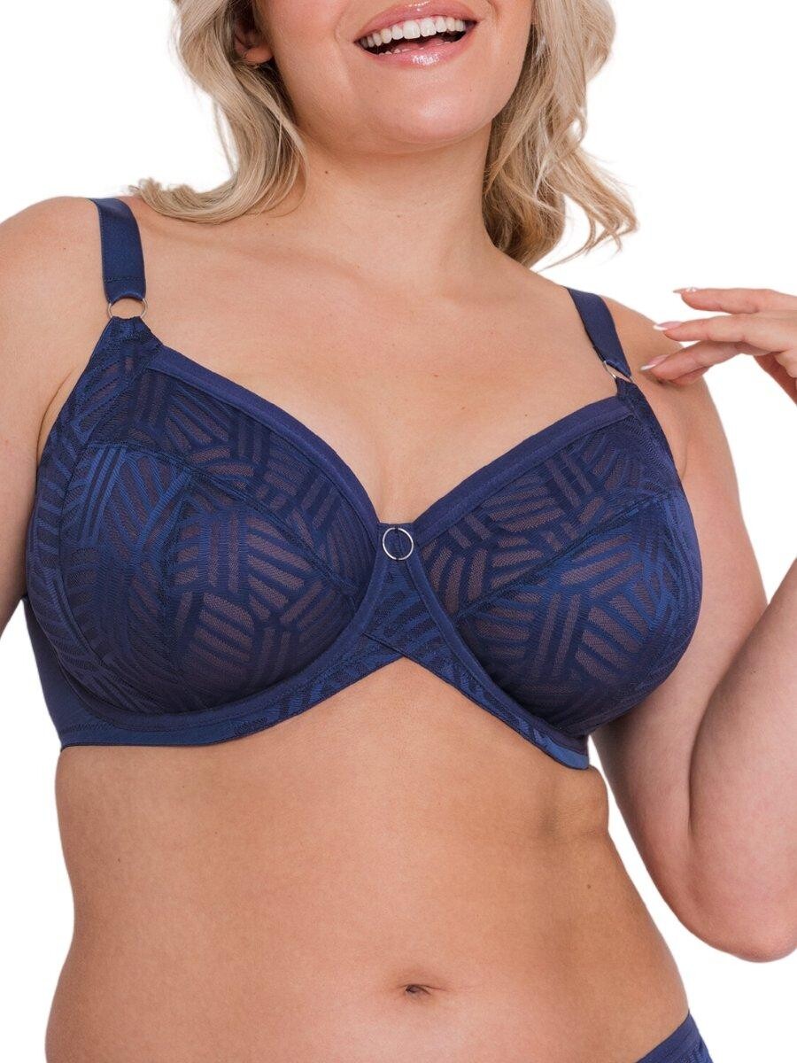 

Бюстгальтер с полной чашкой WonderFull Vibe - черный Curvy Kate, синий